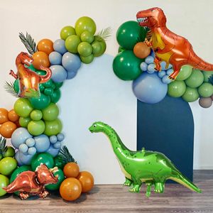Fiesta temática de dinosaurios con temática salvaje, decoración de jungla, Safari, fiesta de bebé, suministros para fiesta de cumpleaños - Product Image 5