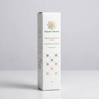 Boîtes d'emballage cosmétiques personnalisées imprimées en gros, boîte en papier texturé écologique à rabat pour produits de beauté