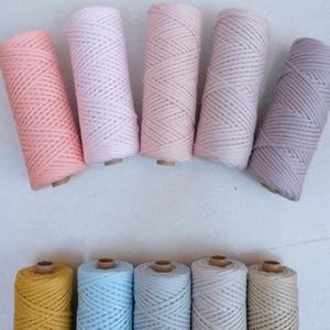 Хлопковая веревка для макраме, 2 мм, 3 мм, 4 мм, 5 мм, 6 мм - Product Image 2