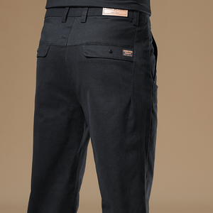 Men's retro jeans with a washed texture design - Product Image 4