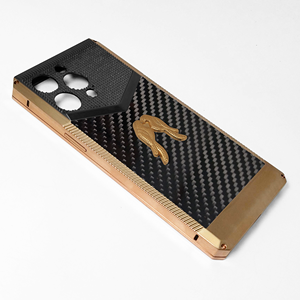 Tùy Chỉnh Sang Trọng Điện Thoại Bìa Hai Trong Một Trường Hợp Với Biểu Tượng Chim Và Carbon Nhiều Màu Sắc Tùy Chọn Kim Loại Trường Hợp Đối Với <span class=keywords><strong>iPhone</strong></span> - Product Image 5