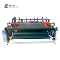 Presse Type Semi Automatique Serrure Fond Boîte Ondulée Dossier Gluer Pressing Collage Machine