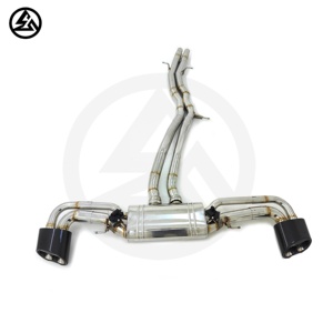 Sistema <span class=keywords><strong>de</strong></span> Escape Valvetronic <span class=keywords><strong>de</strong></span> Alto Rendimiento CSZ para <span class=keywords><strong>Audi</strong></span> <span class=keywords><strong>RSQ8</strong></span> 4.0T, Sistema <span class=keywords><strong>de</strong></span> Escape con Válvulas, Control Remoto con Puntas <span class=keywords><strong>de</strong></span> Escape - Product Image 3