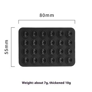 24 ventouses en silicone pour téléphone, support antidérapant portable, accessoires de bain et de toilette - Product Image 2