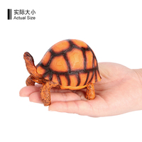 Vente en Gros PVC Solide Simulation Statue Tortue Modèle Animal Figurines Jouets