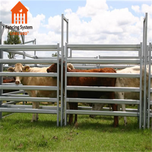 أعلى مبيعًا في الولايات المتحدة الأمريكية 12 قدمًا ، سياج مربي مربعات للماشية ، ألواح أقلام دائرية لحظائر الخيول - Product Image 3