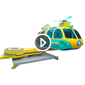 Niños Avion Manege Pour Enfant Niños Entretenimiento Atracción Helicóptero Airbus Mini Carnaval Parque de Atracciones Paseos para la venta