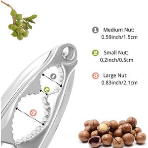 كسارة كركند جديدة شديدة التحمل مطلية بالكروم من سبائك الزنك كسارة البندق جراد البحر/السلطعون/الجوز/كسارة المأكولات البحرية - Product Image 3
