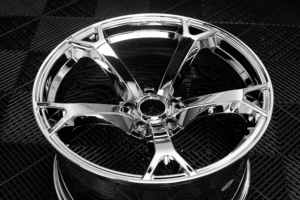 Jantes forgées V1 Style 6061-T6 Triple Chrome 19x9.5 19x10.5 Staggered Rims 5x114.3 pour <span class=keywords><strong>Nissan</strong></span> 350Z 370Z RZ34 Infiniti G37 Q50 - Product Image 3