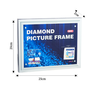 Quadro con diamante di cristallo cornice <span class=keywords><strong>per</strong></span> foto con immagine di Natale e diamanti di Natale addobbi con cornice <span class=keywords><strong>per</strong></span> decorazione artistica fai da te - Product Image 6