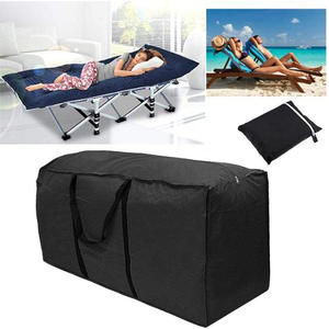 Bolsa de Almacenamiento para Muebles de Exterior, Tela Oxford 210D con Revestimiento Negro Plateado, Funda Protectora Impermeable para Guardar el Árbol de Navidad - Product Image 3