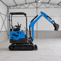 Mini-excavatrice compacte sur chenilles de haute qualité, fabrication chinoise, vente en gros, 2,5 tonnes, moteur puissant, forte puissance de creusement