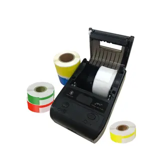 58mm sem tinta Mini Portátil Barcode Label Printer com Etiqueta Livre Editar App para Fácil e Conveniente handheld impressora etiqueta