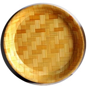 Fabricant de bols à vaisselle en bois de bambou fournitures de vaisselle de restaurant et d'hôtel de haute qualité salade bambou ensemble assiette - Product Image 2