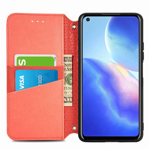 Étui en cuir pour téléphone <span class=keywords><strong>Blackview</strong></span> A200 <span class=keywords><strong>Pro</strong></span> A96 A90 A85 A80S A80 Plus A70 A55 OSCAL <span class=keywords><strong>C20</strong></span> Folio Flip Wallet Cover With Card Holder - Product Image 4