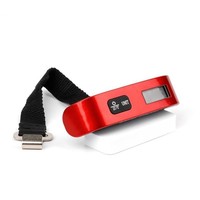 Balance à bagages numérique 50kg Portable LCD Display Balance électronique Balance de poids Valise de voyage Sac suspendu Balance Steelyard