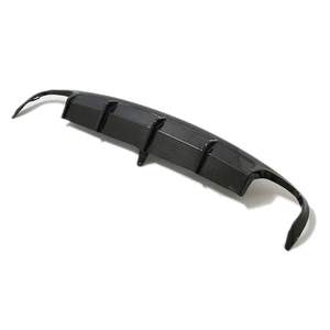 Aileron de lèvre de diffuseur arrière en fibre de carbone pour Audi <span class=keywords><strong>A6</strong></span> Sline S6 C7 2013-2015 <span class=keywords><strong>FRP</strong></span> 4 sorties pare-chocs plaque de protection - Product Image 2