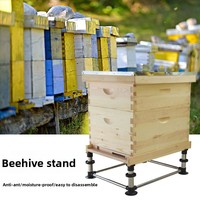 Nouveau support de ruche amovible, capacité de charge 500 kg, anti-insectes, anti-fourmis, anti-humidité, support en bois et métal, pratique
