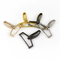 Deepeel H2-3 38mm bagages matériel accessoires sac à main pivotant mousqueton Clips alliage fermoirs porte-clés homard chien boucles