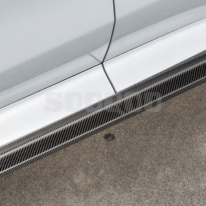 Falda lateral de fibra de carbono Prepreg tipo <span class=keywords><strong>B</strong></span> SOOQOO para <span class=keywords><strong>BMW</strong></span> X3 G01 X4 G02 X3M F97 X4M F98 2017-2024 - Product Image 6