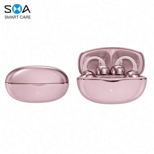 OEM Factory Custom Clip-On Open Ear OWS Wireless Earbuds 6.0 Lightweight Ear Clip Earphones for Wholesale