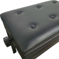Piano Bench With Height Adjustable Keyboard Bench Stool