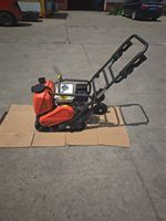 Compacteur vibrant à essence de type Husqvarna en promotion pour la construction routière – Plaque vibrante pour compacter le sol