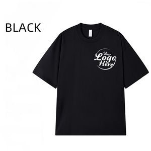 Camiseta extragrande de algodón peinado de 230g a la moda con estampado único y detalle bordado camiseta de hombre de alta calidad - Product Image 1