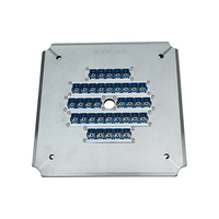 Equipo de pulido de fibra óptica SC PC, Conector de 36 puertos, plantillas de fijación para producción de cables de parche