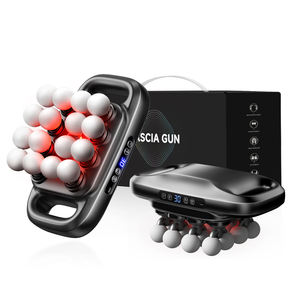 Pistola de Masaje Muscular Portátil <span class=keywords><strong>2026</strong></span>, 30 Velocidades, Tejido Profundo, 16 Cabezales, con Pantalla LCD y Vibrador de Calor Recargable - Product Image 1