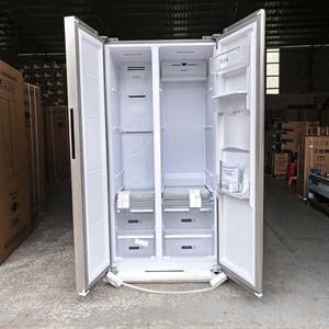 Réfrigérateur double porte grande capacité 691L, refroidissement par air, distributeur d'eau, en plastique, pour usage domestique, hôtelier et commercial, classe Fr - Product Image 5