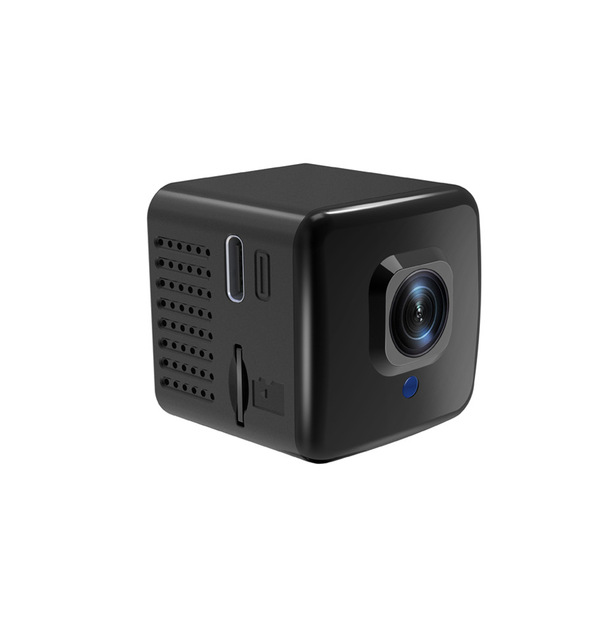 HD Action DV Night Vision 720P Wireless Wi-Fi Network Remote Gimbalmounted Security Camera with Audio Pickup Motion Detection