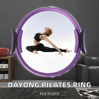 DAYONG Cincin Pilates Serat Fiberglass 15" Magic Circle Peralatan Olahraga Portabel untuk Yoga & Latihan Paha - Cina