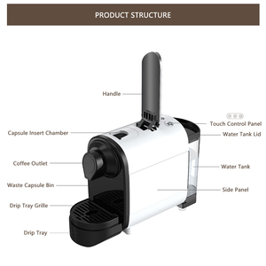 Custom 20 Bar Dolce Gusto Nesspresso Espresso <strong>Pod</strong> <strong>Coffee</strong> Maker Professional <strong>Small</strong> Capsule <strong>Machine</strong> for Household - Product Image 6