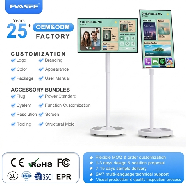 Wholesale 32-Inch LED LCD Smart TV with Modern Touch Screen Portable Design Bathroom TV Use TV Motherboard