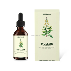 Mullein Leaf Extract Herbal Liquid Drops 2fl.oz. (60mL) Immune Support Dietary Supplement - Product Image 4