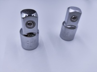 Jeu de clés à cliquet à douille carrée de 1/2 pouce, 6 pièces, outil à main en acier, douille à choc, réparation, finition chromée, jeu d'outils à spline