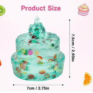 New Arrival Soft Cake Squeeze Toy Maltose Sensory <b>Fidget</b> Toy Colorful Dessert Squishy Slow Rebound Novelty Gift - Product Image 6