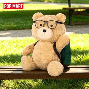 POP MART Co-branded TED2 <span class=keywords><strong>Oso</strong></span> de Peluche Articulado, Juguete de Peluche Suave, <span class=keywords><strong>Muñeco</strong></span> de Peluche de Moda para Escritorio, Regalo Premium - Product Image 6