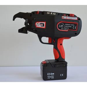 Machine à ligaturer les barres d'armature Kowy RT450, automatique, alimentée par batterie, pour barres d'armature de construction de 4 à 45 mm, qualité professionnelle - Product Image 3