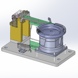 Alimentatore a Vibrazione Personalizzato in Acciaio Inox e Alluminio con Lavorazione CNC di Precisione, Motore e PLC per Piccole Parti - Product Image 5