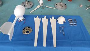 Turbina de molino de viento pequeño portátil 400W 500W 600W Generador de viento de eje horizontal - Product Image 4