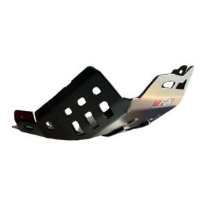 Per Honda CRF 1000 Africa Twin Adventure Sports DC 2018/2019 scudo di protezione motore in alluminio nero - Product Image 3