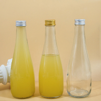 Bouteille de boisson en verre soda 330ml, bouteille en verre d'eau minérale Evian