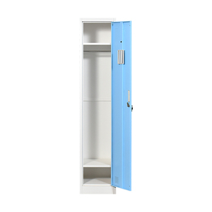 Casier à vêtements scolaire en métal à une porte, en acier, pas cher - Product Image 5