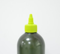 Muestras Gratis, Botella de Plástico Mate Personalizada para Aceite de Oliva de 500 ml, 750 ml, 1000 ml con Tapa de Rosca, Botella Flexible