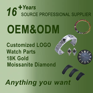 Pièces de <span class=keywords><strong>montre</strong></span> en acier inoxydable de haute qualité Water Ghost Moissanite, lunette en diamant argenté, compatible avec les montres de 40 mm pour <span class=keywords><strong>montre</strong></span> présidentielle - Product Image 5