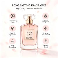 Tonfly Cross Border Source Vanilla Nirvan Perfume 25ml Eau De Toilette Spray pour Femmes Angel Embossed