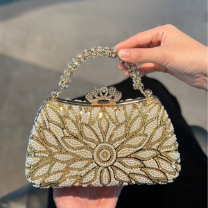 Nuevo Bolso de Noche Rígido con Diamantes para Mujer 2026, Bolsos de Lujo para Mujer, Bolso de Mano Tipo Clutch para Fiesta - Product Image 4