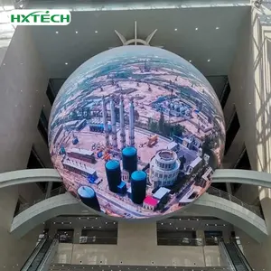 LED Display P1.5 P1.8 P2 P2.5 P3 P4 Indoor Outdoor Advertising Round Led Ball Module Spherical Flexible Sphere Led Display